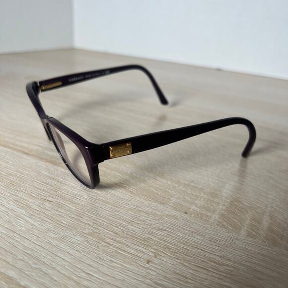Versace Mod.3184 5066 Eyeglasses Purple Gold Frame 52-16-140 Italy - Picture 3 of 8